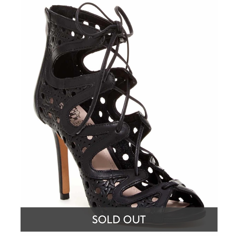 Vince Camuto Jillie lace up high heel sandal